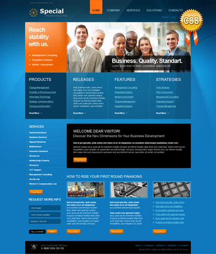 Special Solutions HTML template ID:300110901